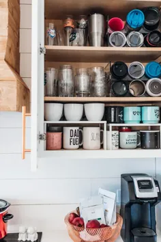 4 ابزار برای سازماندهی موفقیت آمیز کابینت آشپزخانه در سال 2020 |  سازمان کابینت آشپزخانه ، کیچ