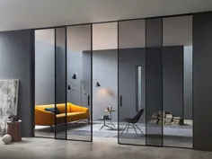 درب کشویی شیشه ای SHOIN با طراحی Lualdi Dante Bonuccelli