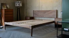 تختخواب معاصر Hoxton |  تخت چوب جامد |  شرکت تختخواب طبیعی