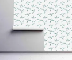 Swallow Pattern Wallpaper Self-Adhesive Peel and Stick |  اتسی
