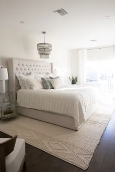 تمام اتاق خواب سفید ، اینستاگرام برای Meghan Rienks