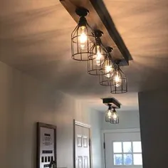 چراغ پرتویی خانه با قفس - لامپ های گنجانده شده