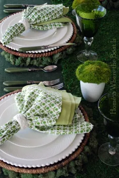 ‘If You See A Fairy Ring’ Table Pattern’s Day Tablescape