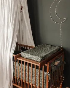Hola BB در اینستاگرام: “جدید!  تعویض بالای تخت خواب راحت و کم مصرف را به تخت خواب دوست داشتنی Star Dust Vintage اضافه کنید ... مکانی راحت برای والدین و نوزادان یک مکان an "