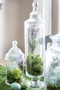 16 ایده زیبا برای شیشه های داروخانه و گلدان های پرکننده گلدان • تزئین کننده بودجه