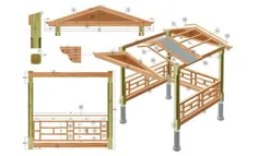 Pavillon selber bauen: Anleitung + 25 elegante Gestaltungsideen - Architektur، DIY - ZENIDEEN