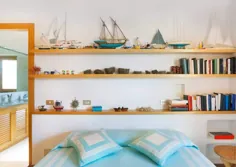 43 ایده اتاق خواب دریایی که ملوان را در شما به وجود می آورد - سعادت دکوراسیون منزل