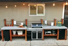 آشپزخانه DIY Outdoor Part 3: The Finishing Touch and Copper