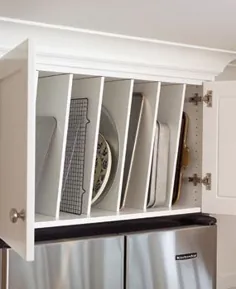 برای حداکثر ذخیره سازی و نور ، آشپزخانه خود را بازسازی کنید