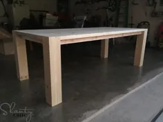 میز خانه مدرن DIY همانطور که در مفهوم باز HGTV دیده می شود