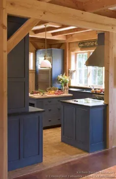 عکس آشپزخانه - سنتی - کابینت آشپزخانه آبی