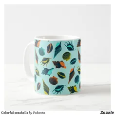 لیوان قهوه صدفی صدف دار |  Zazzle.com