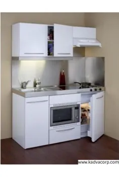 100+ ایده طراحی آشپزخانه کوچک با ظاهر مدرن