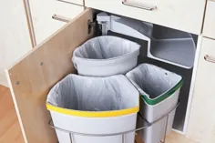 این هوشمندترین کابینتی برای سطل آشغال است که تاکنون دیده ایم