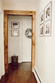 پوشش درب با نمای چوبی - جسیکا دیانا شلیختمن