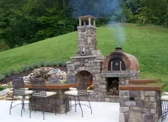 اجاق گاز پیتزا و شومینه خانگی را در ویرجینیای غربی توسط BrickWood Ovens بپزید