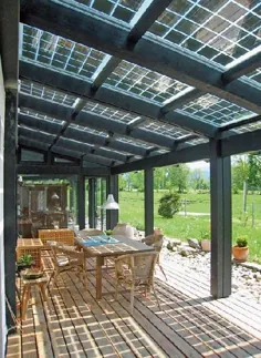 محافظت در برابر آفتاب با مزایای اضافی: ماژول های خورشیدی در سقف های پاسیو و پارکینگ باعث صرفه جویی در مصرف برق می شوند - Gardenplaza
