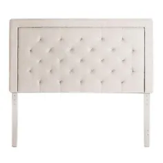 Dream Collection TM توسط LUCID® Headboard Upholstered Diamond-Tufted |  حمام تختخواب و فراتر از آن