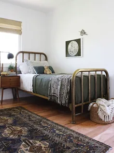 اتاق خواب پسرانه مدرن Vintage - چالش یک اتاق - هفته 2 - خانه پارک همیلتون