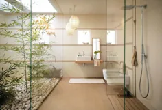 حمام مدرن به سبک ژاپنی |  ideasgn