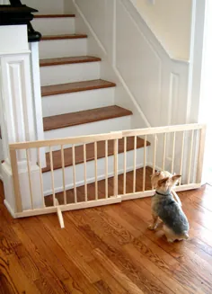 قدم گذاشتن روی دروازه چوب |  حیوان خانگی |  سگ دروازه |  کاردینال گیتس