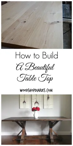 چگونه یک میز ساده چوبی DIY بسازیم - روش ساده!