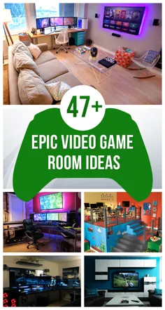 47+ ایده دکوراسیون اتاق بازی ویدیویی حماسی برای سال 2021