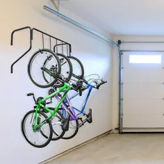 آویز ذخیره سازی دوچرخه دیواری RaxGo 5 ، قفسه دوچرخه گاراژ