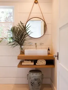 Waschtisch im Bad - interessante Ideen für praktische Badezimmermöbel
