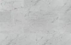 کاشی کف سنگ مرمر سفید Carrara بدون درز 14818