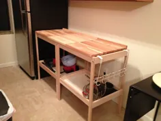 میزهای تعویض کودک شمارنده آشپزخانه را تبدیل کردند - IKEA Hackers