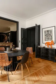آپارتمان فرانسوی طراح داخلی Adèle Dénis