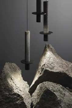 META: دیوید پمپا لامپ های معمایی ساخته شده از سنگ های آتشفشانی را طراحی می کند