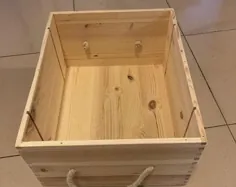 جعبه های چوبی برای قفسه های ساختمانی - جعبه های چوبی قابل انباشته برای قفسه های نمایشی ساختمان - قفسه های جعبه های چوبی