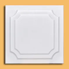 کاشی های سقفی کاشی سفید یالتا 20 "x20"