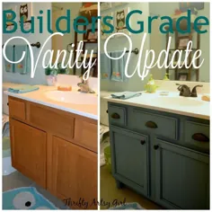 سازندگان Grade Teal Bathroom Vanity Upgrade فقط با 60 دلار