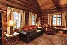 اجاره Adirondack Vacation - لوکس تعطیلات Lodge، Adirondack Luxury Log Cabin، Bothouse on Private Upper Saranac Lake Island