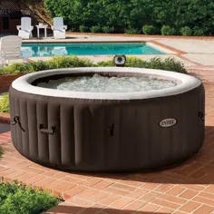 Intex PureSpa Bubble Massage 4 Bath Inflatable Spa قابل حمل آب گرم / فیلترها و لوازم جانبی