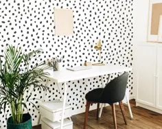 تابلوهای تزئینی دیواری Polka Dot Wall Decals Nursery |  اتسی