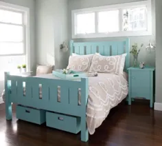 مبلمان کلبه Maine - مبلمان اتاق خواب عالی برای خانه تابستانی!