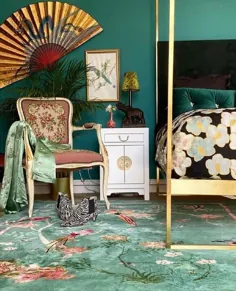 رنگ درمانی | شادی فرش های رنگارنگ توسط وندی موریسون طراحی