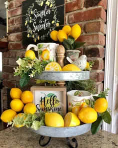 دکور زیبا و زیبا با لیمو برای تابستان - The Princess Home