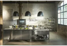 Küche aus Edelstahl توسط ALPES-INOX