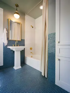 15 حمام زیبا با سینک ظرفشویی شیک