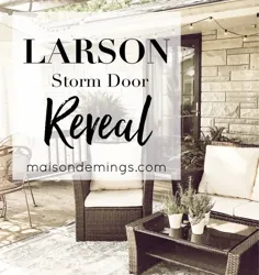 درب طوفان LARSON آشکار می شود