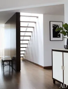 آپارتمان اسلیک منهتن Essie Weingarten سبک معاصر را مجسم می کند