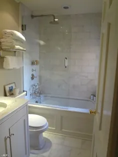 دوش شیشه ای حمام کوچک - سنتی - حمام
