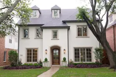 بهترین رنگ های سفید بیرونی برای خانه های آجری رنگ آمیزی - Haute Home