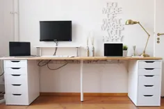 به روزرسانی دفتر: میز کار DIY
