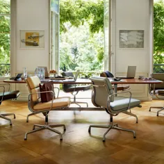 طراحان داخلی ایرلندی صندلی های Eames را برای کار از خانه انتخاب می کنند |  دفتر Eames